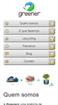 Mobile Screenshot of greener.net.br